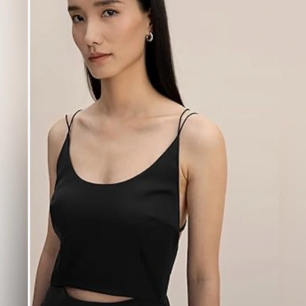 LilySilk Silk Cocktail Dress  Wrap Elegant Spaghetti Strap Dress - Picture 4 of 7